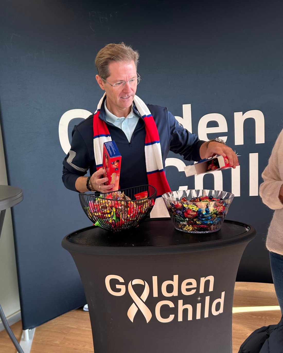 Grunnleggeren av GoldenChild, Ronny Hermansen. Foto: Lyn